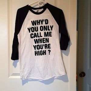 Arctic monkeys baseball tee